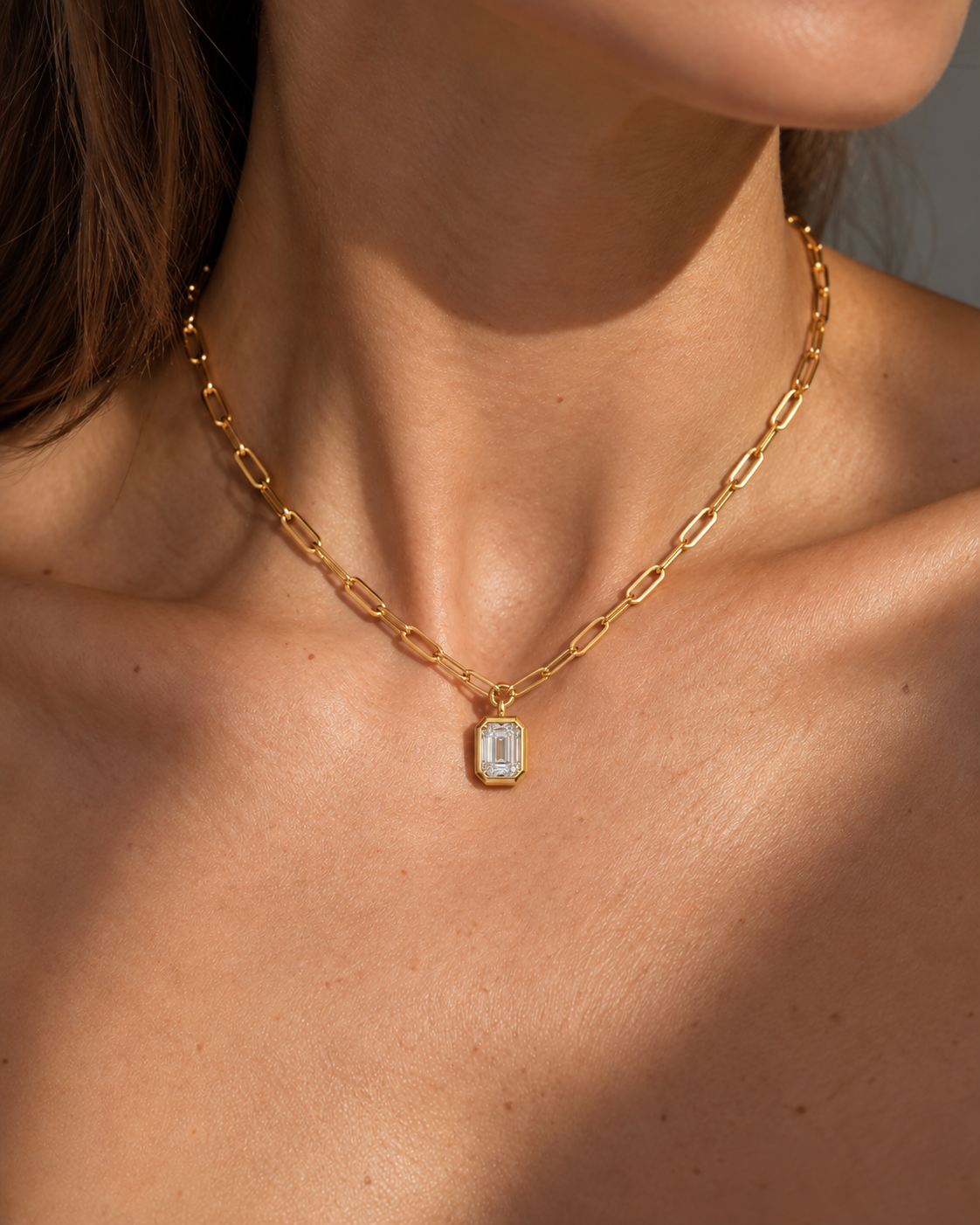 Collier Émeraude Trombone