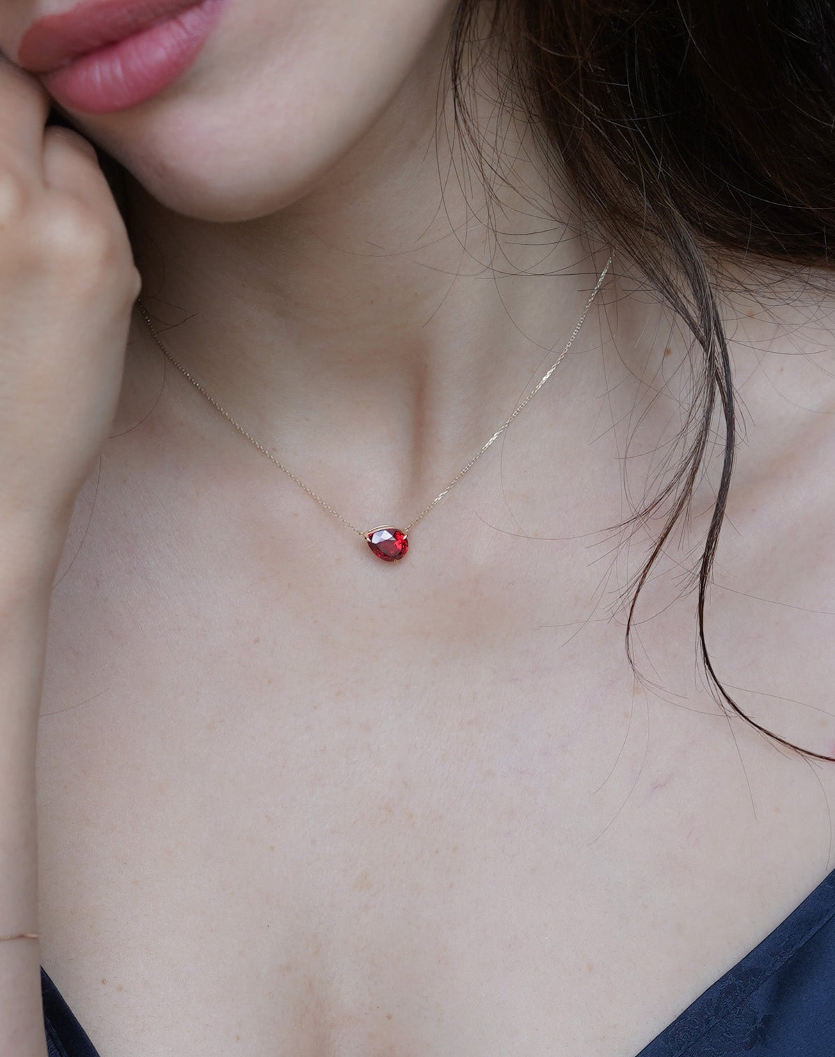 Collier Iris Rubis