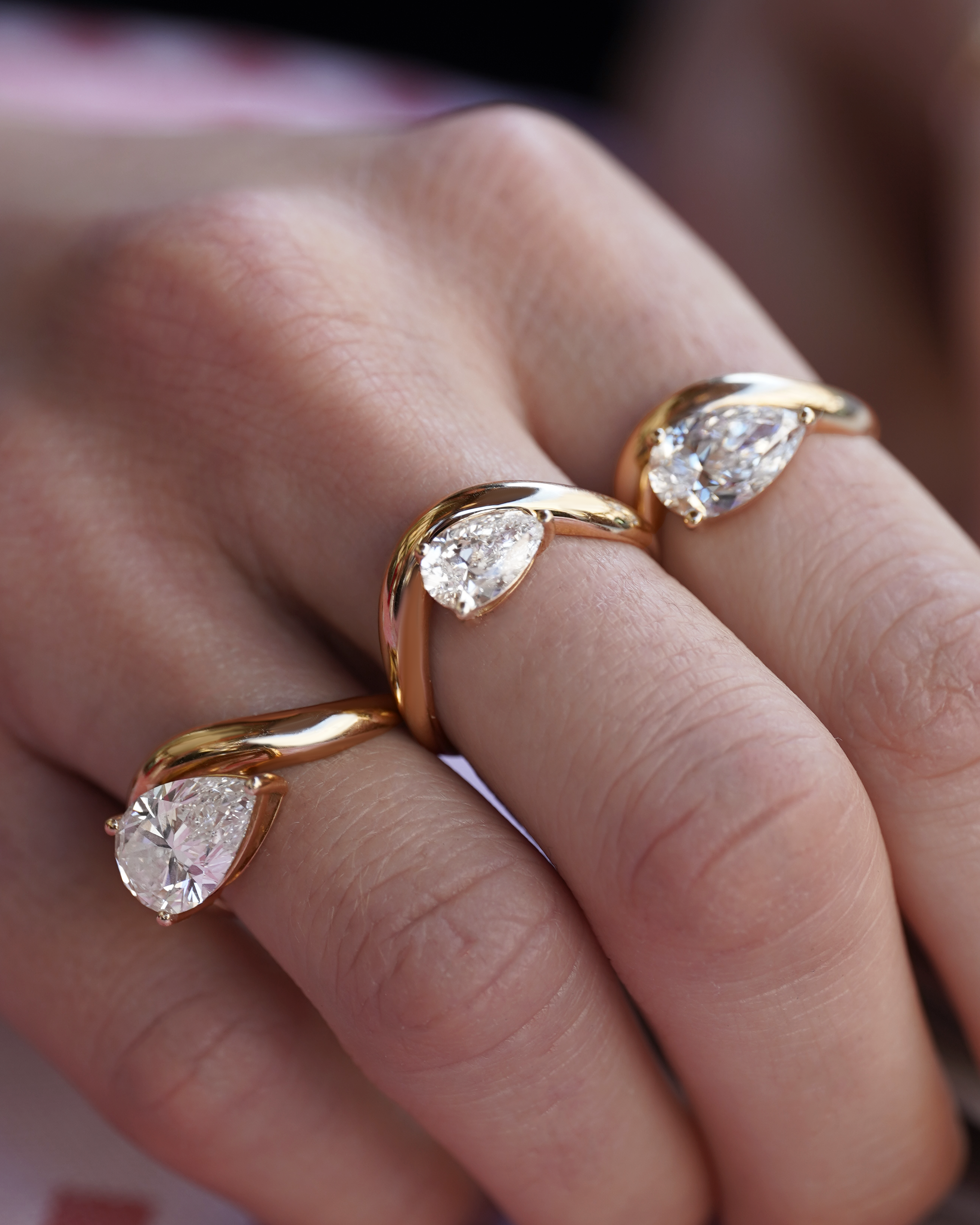 Bague Bridal Wave 3 carats