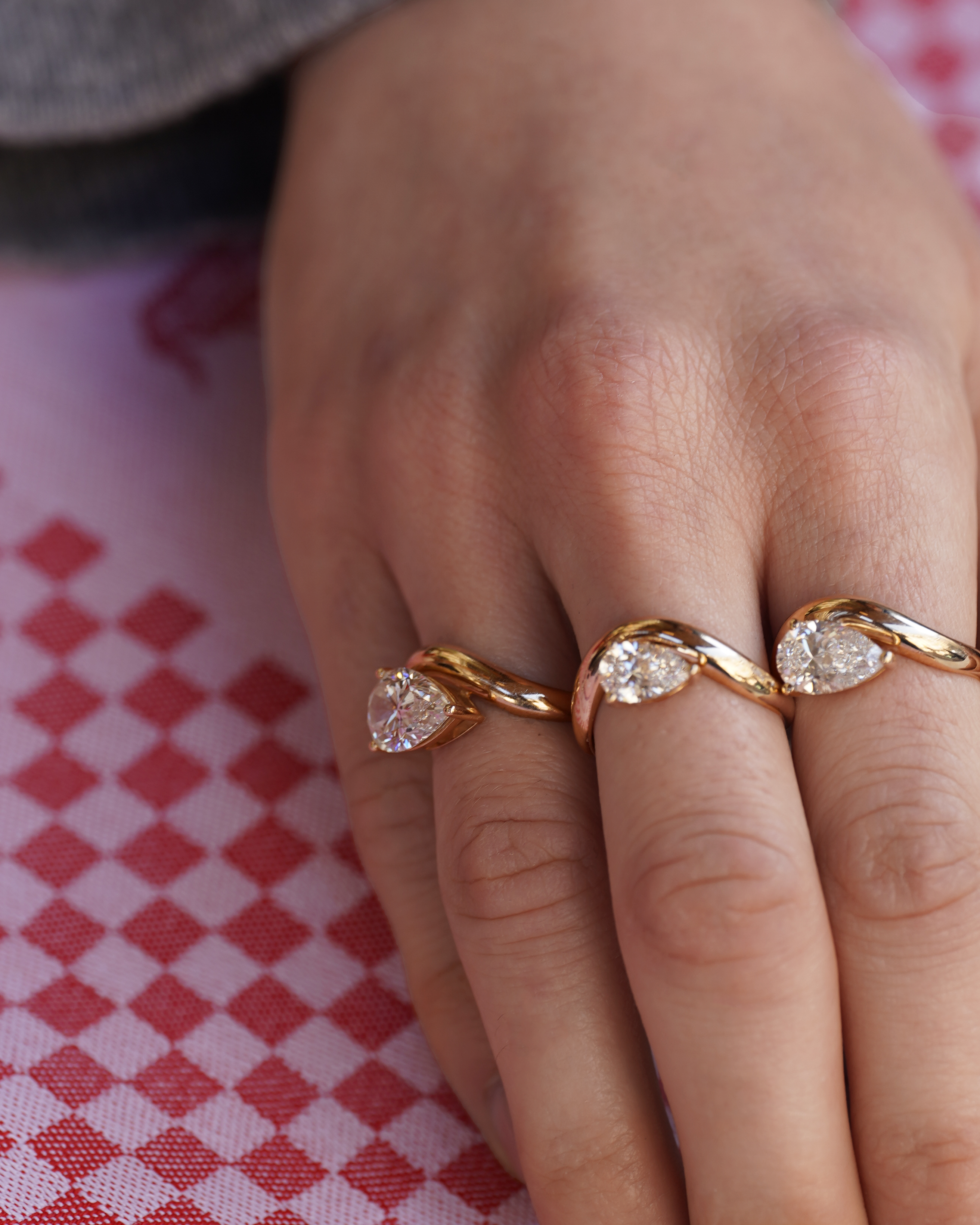 Bague Bridal Wave 3 carats