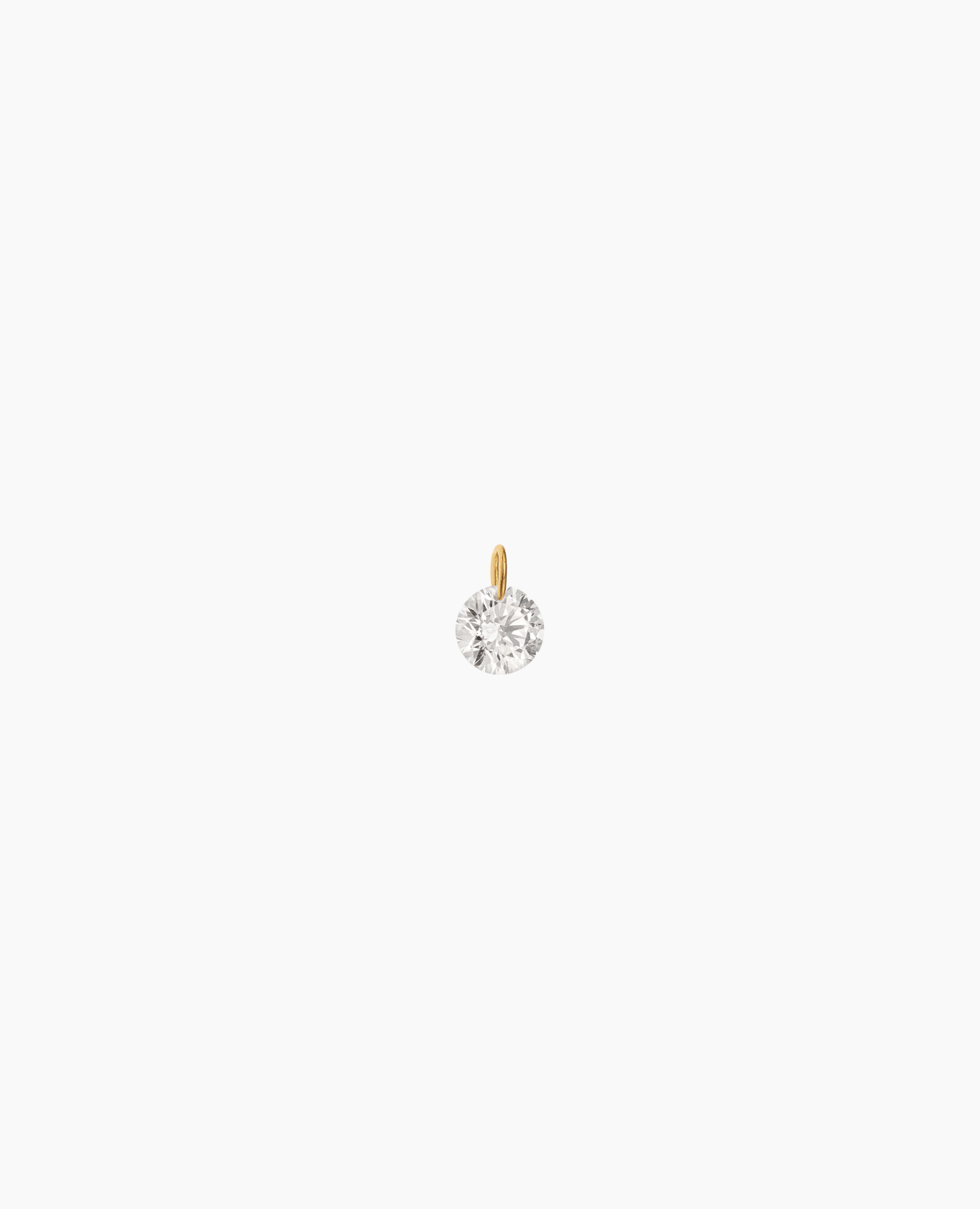 Diamant Rond 0,05cts Chain Lab Jaune