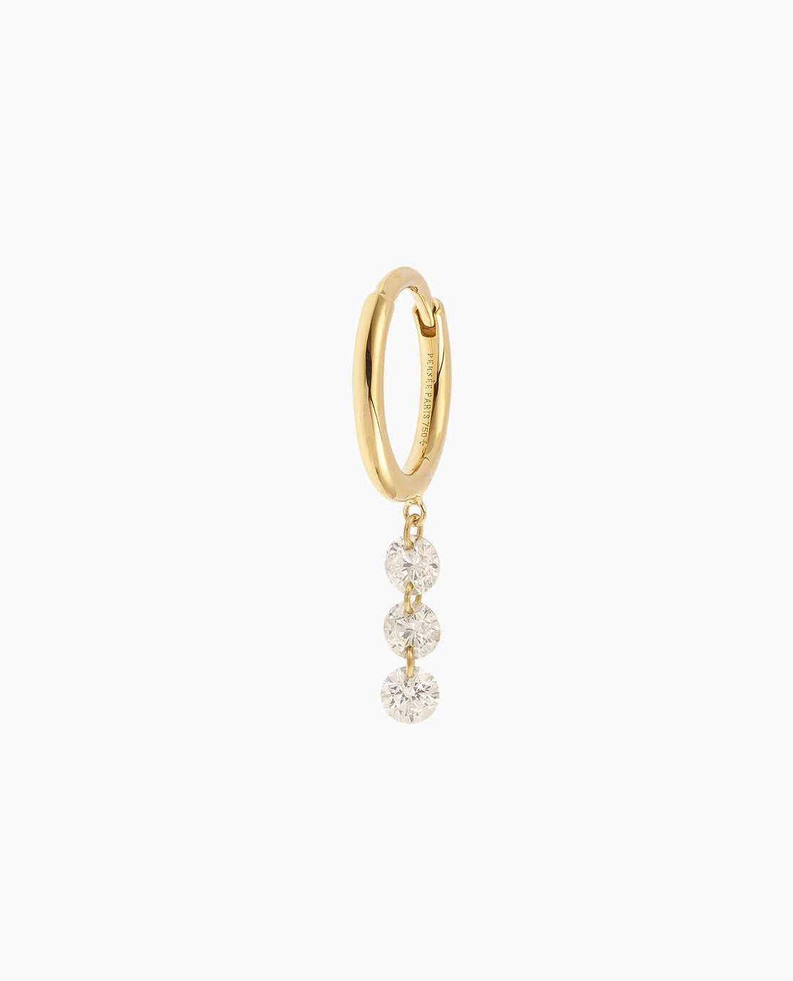 Piercing Danaé trois diamants