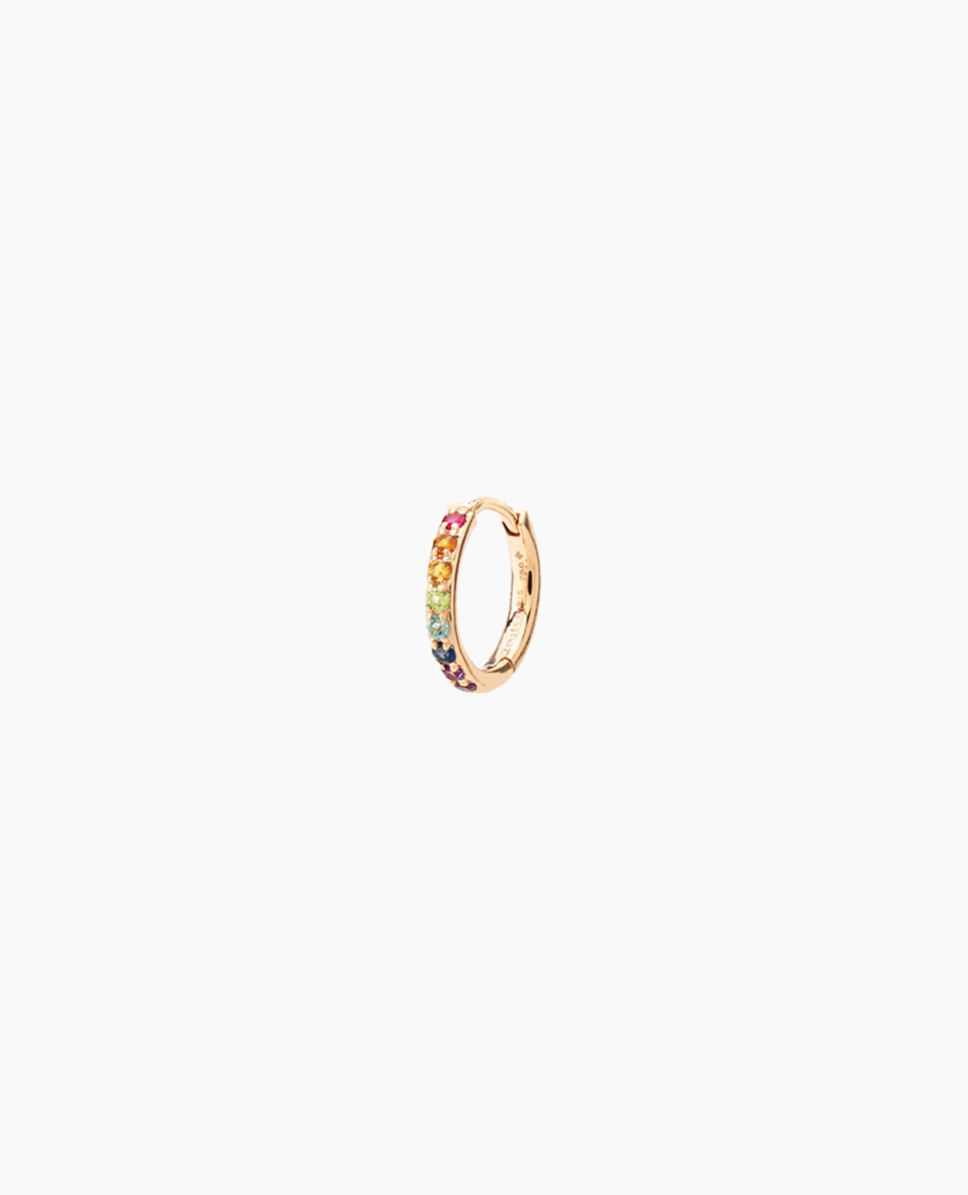 Piercing ring Chakras multicolored
