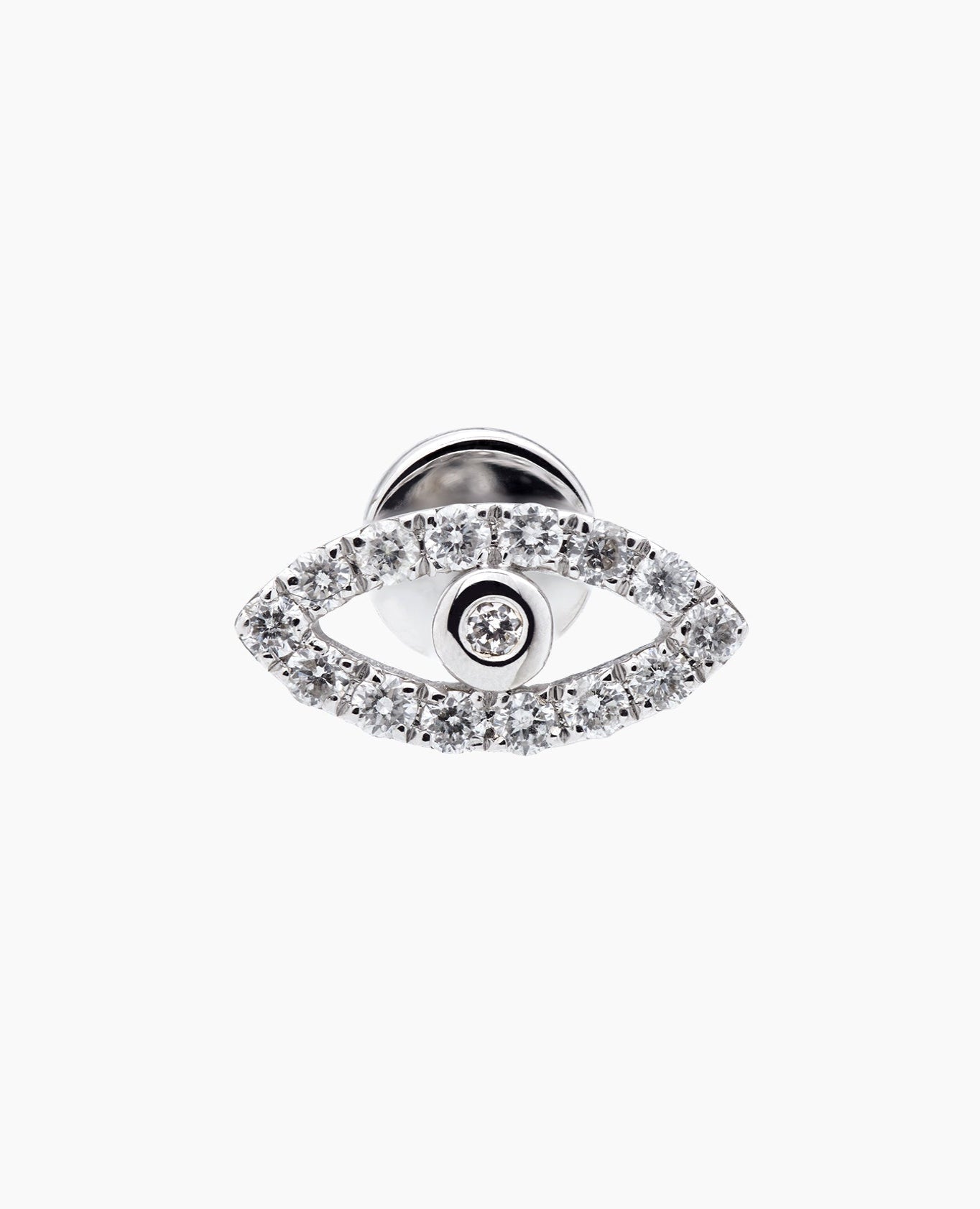 Piercing mini œil pavé