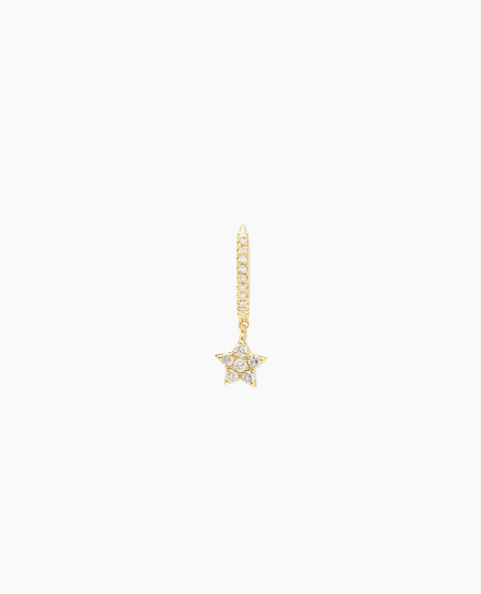 Piercing étoile pavé