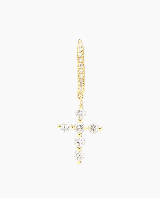 Piercing croix pavée