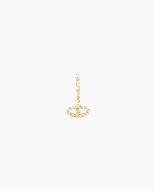Piercing œil pavé