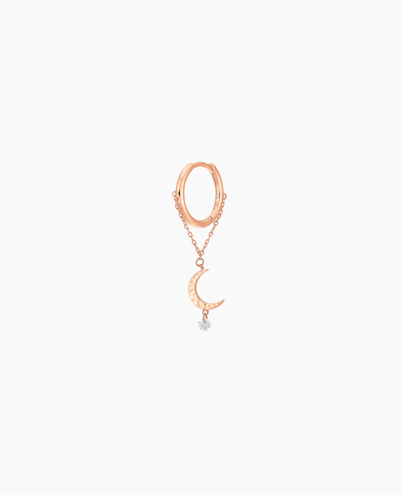 Piercing Lune chaînette