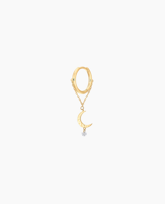Piercing Lune chaînette