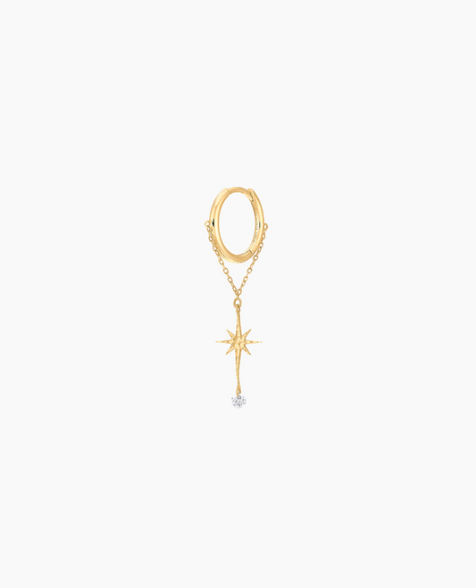 Piercing étoile chaînette