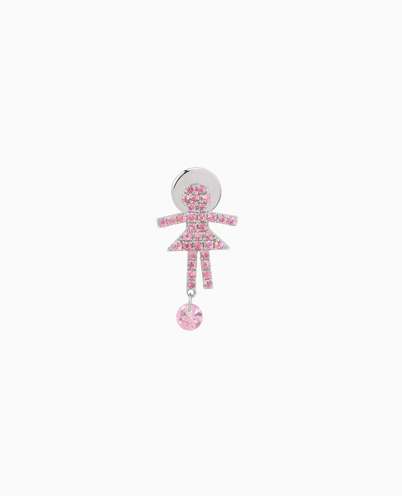 Piercing Séléné Girl Saphir Rose