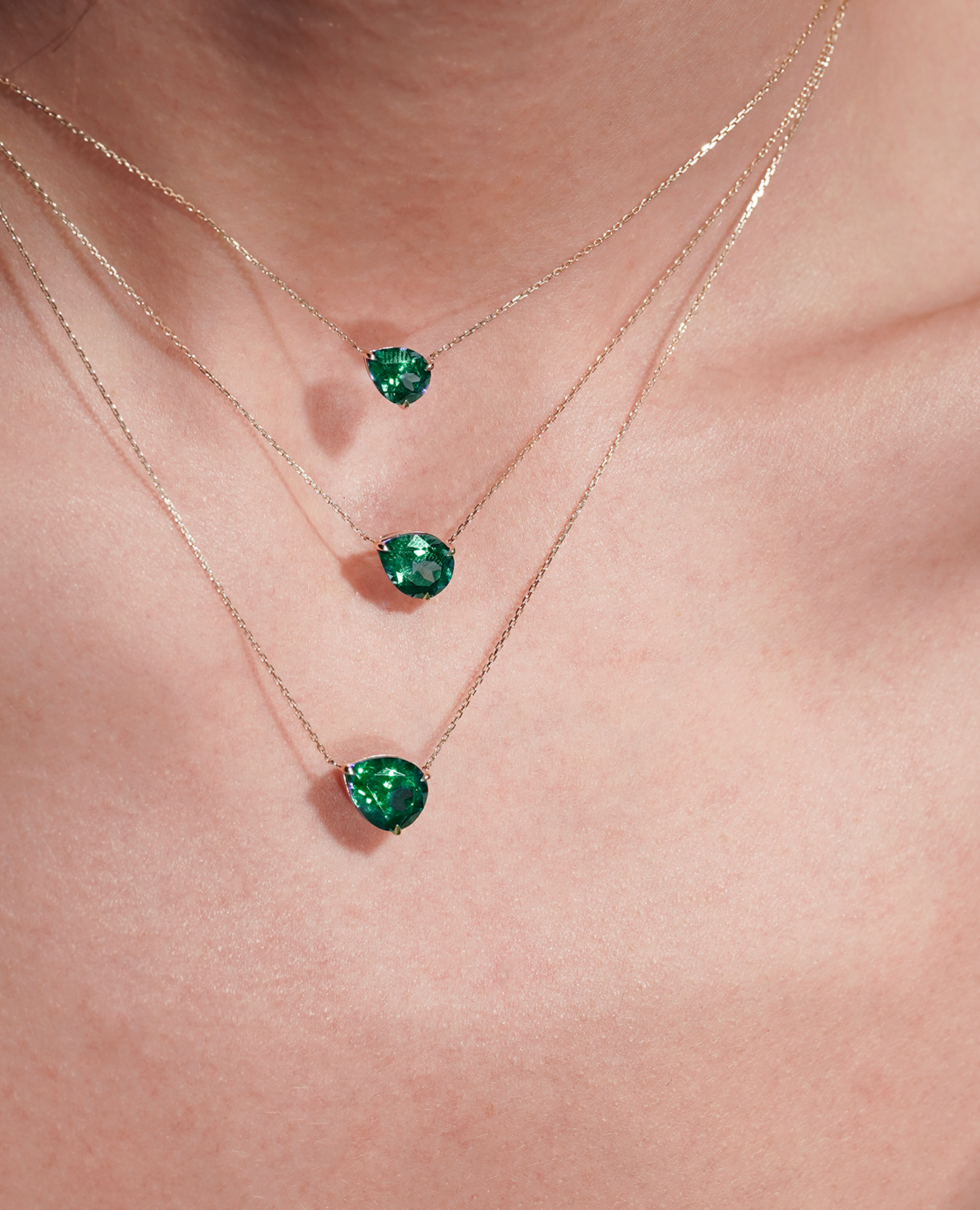 Collier Iris Émeraude