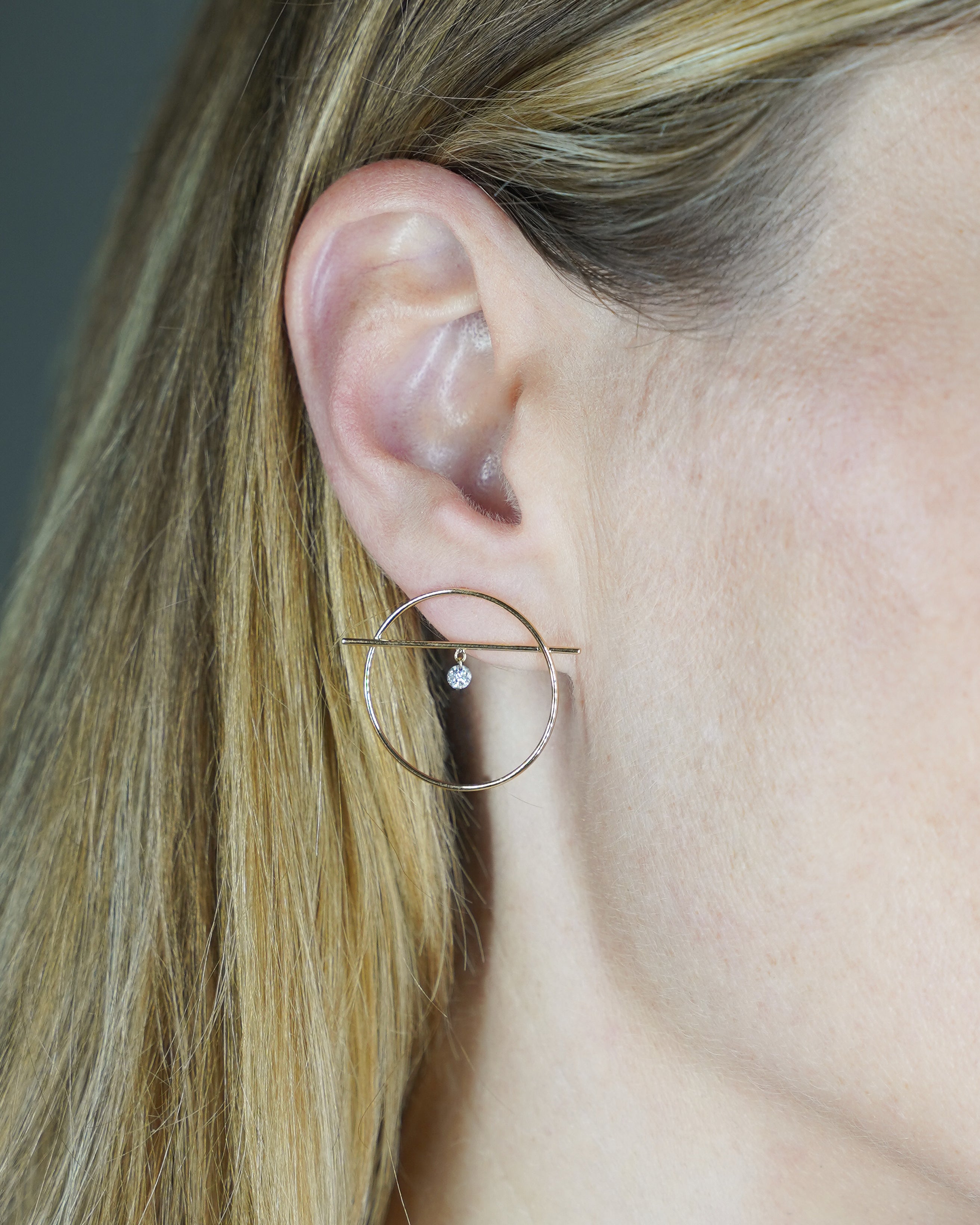 Boucle d'oreille Fibule S