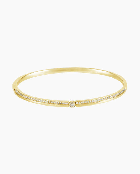 Bracelet Zeus 1 floating diamant Jaune