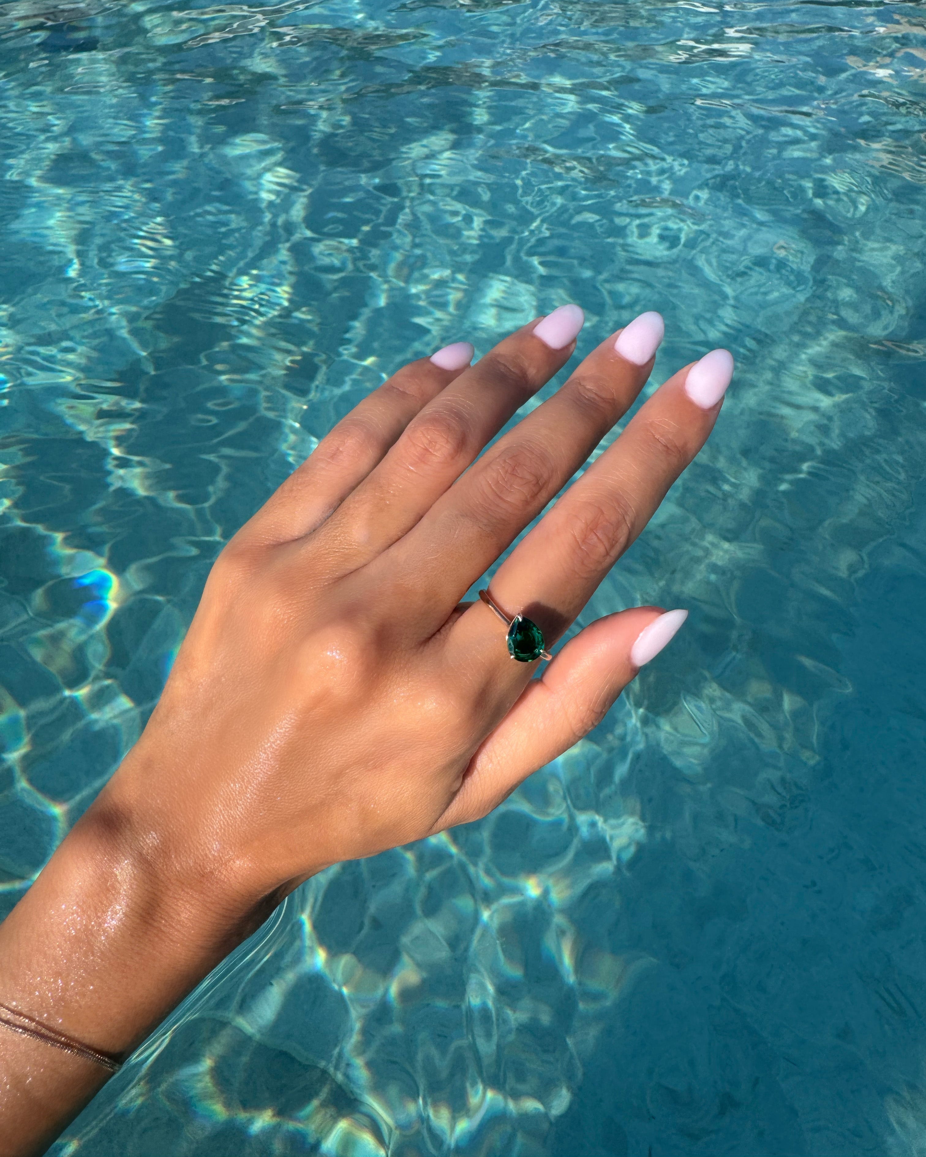 Bague Iris Émeraude