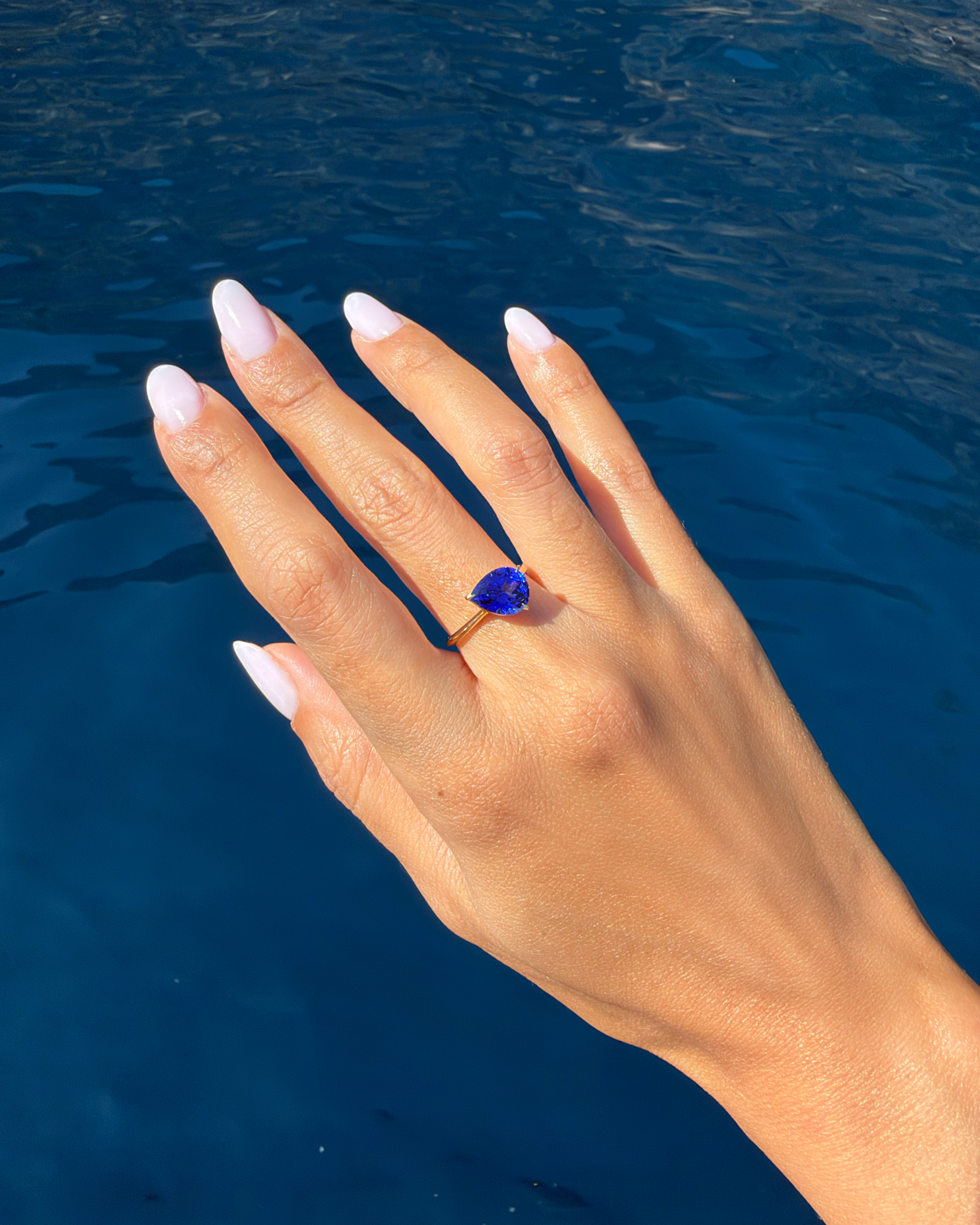 Bague Iris Saphir