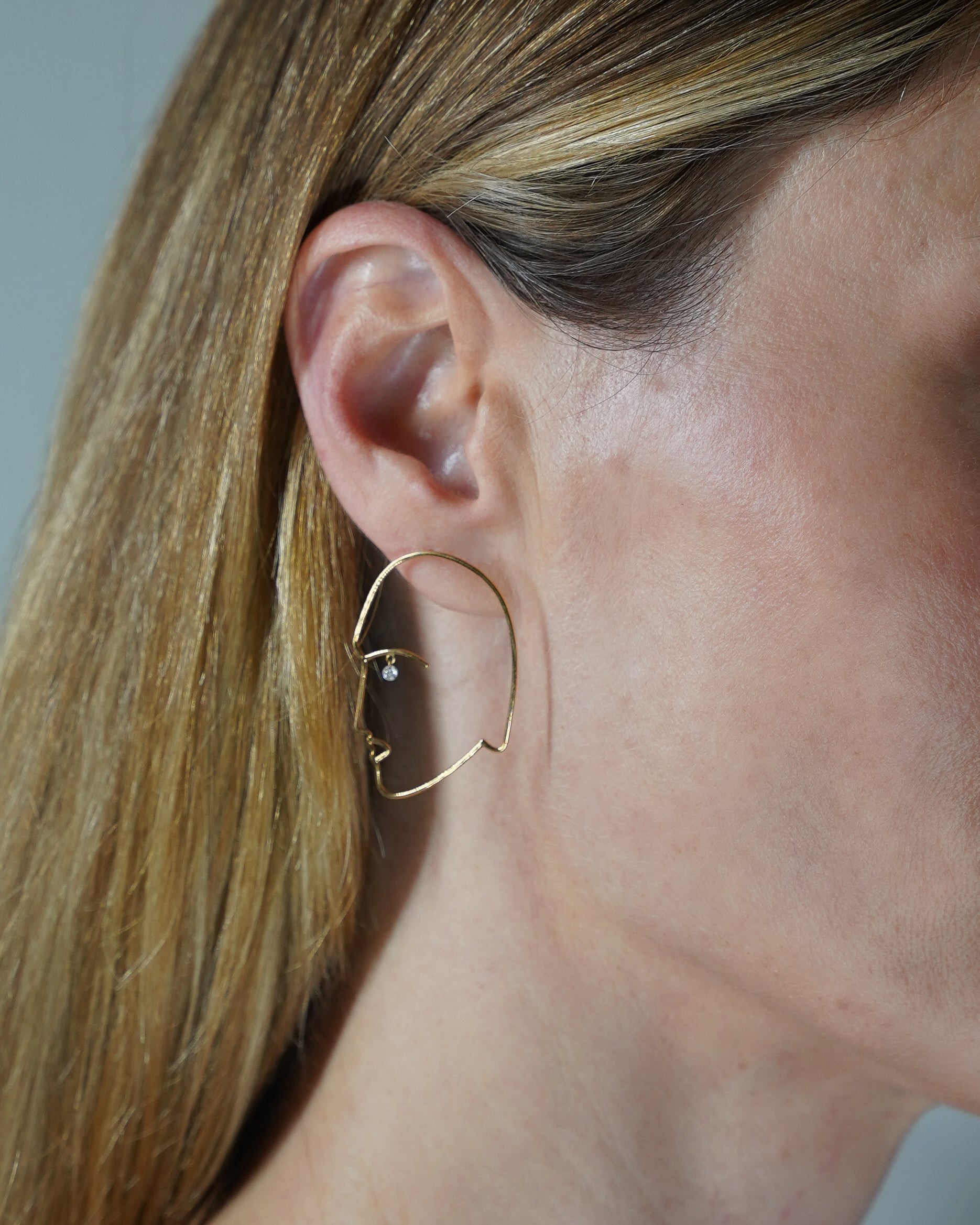 Boucle d'oreille Matisse 1 Diamant