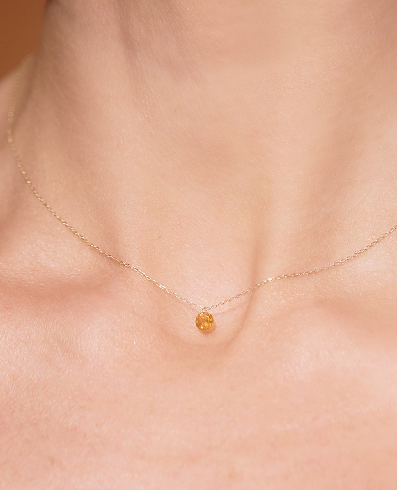 Collier Citrine