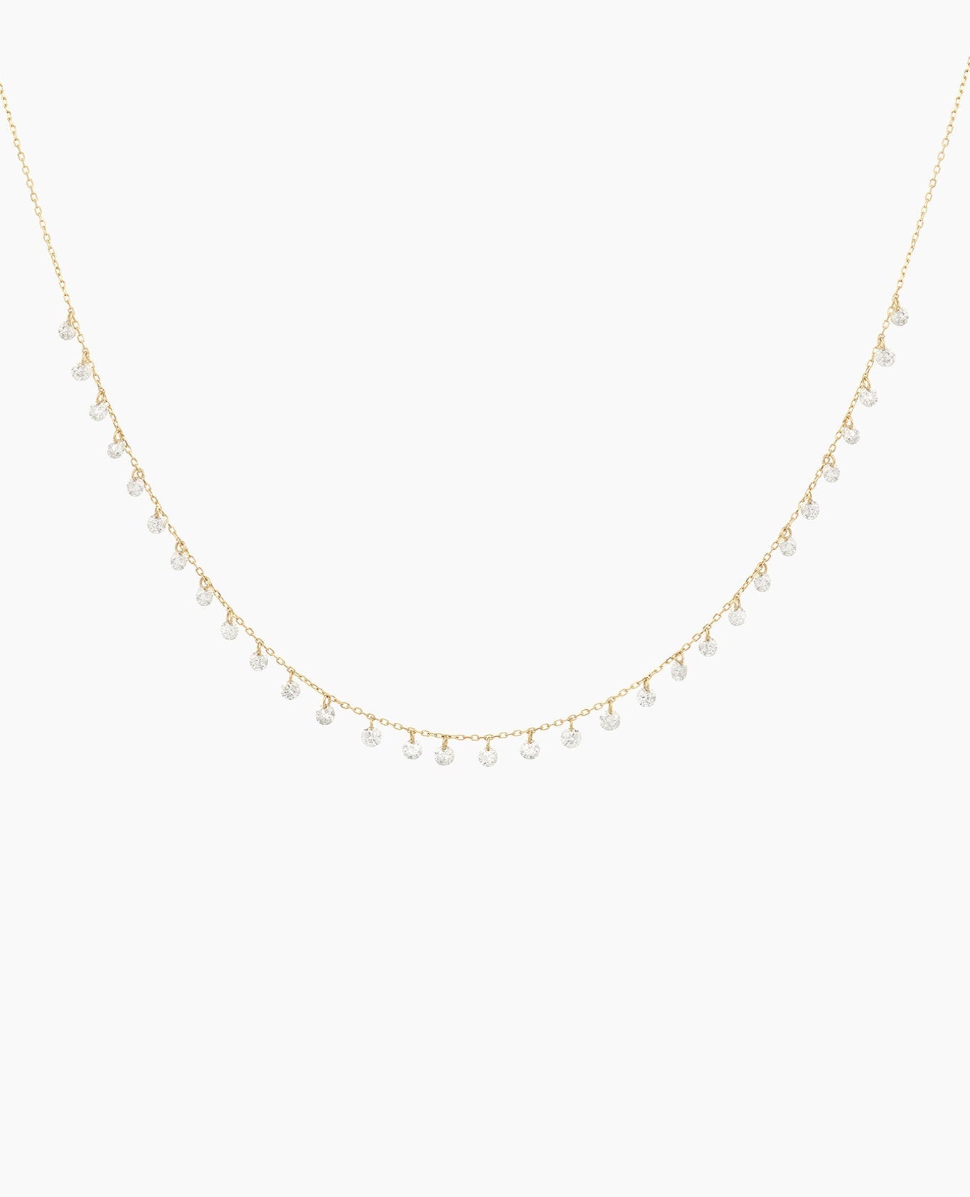Collier Mini Danaé trente-et-un diamants