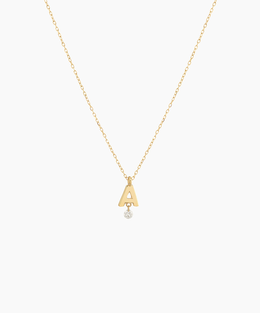 Initial necklaces