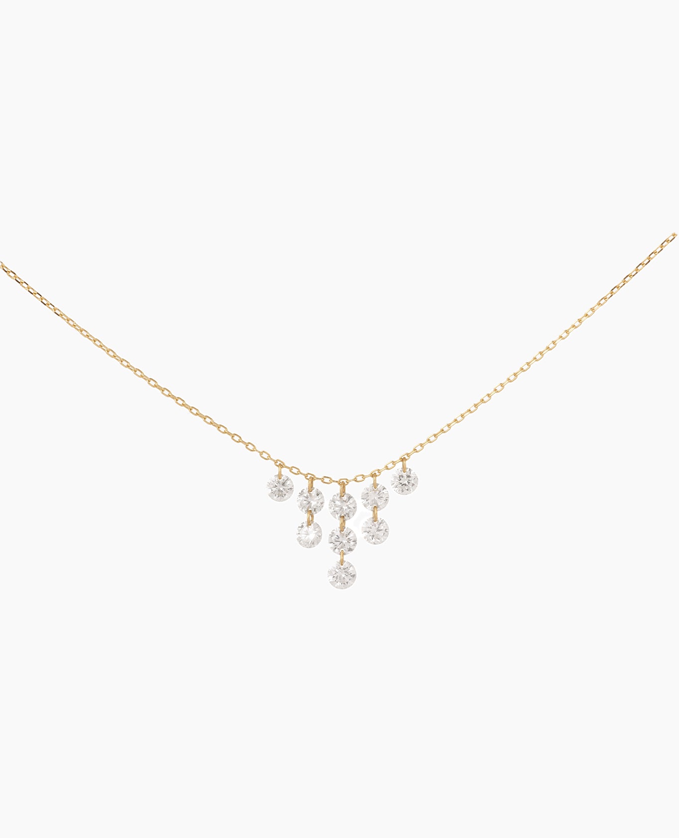 Danaé nine diamond necklace