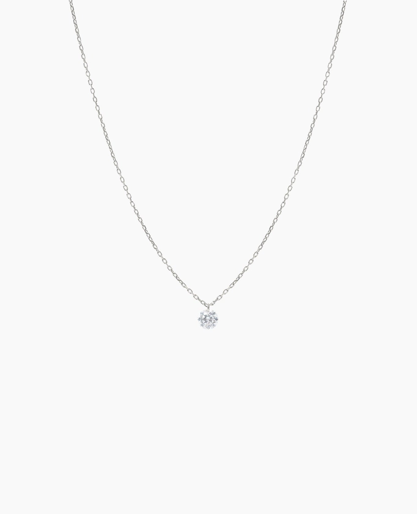 Collier Danaé en or rose 18 carats avec diamant – Cadeau femme raffiné