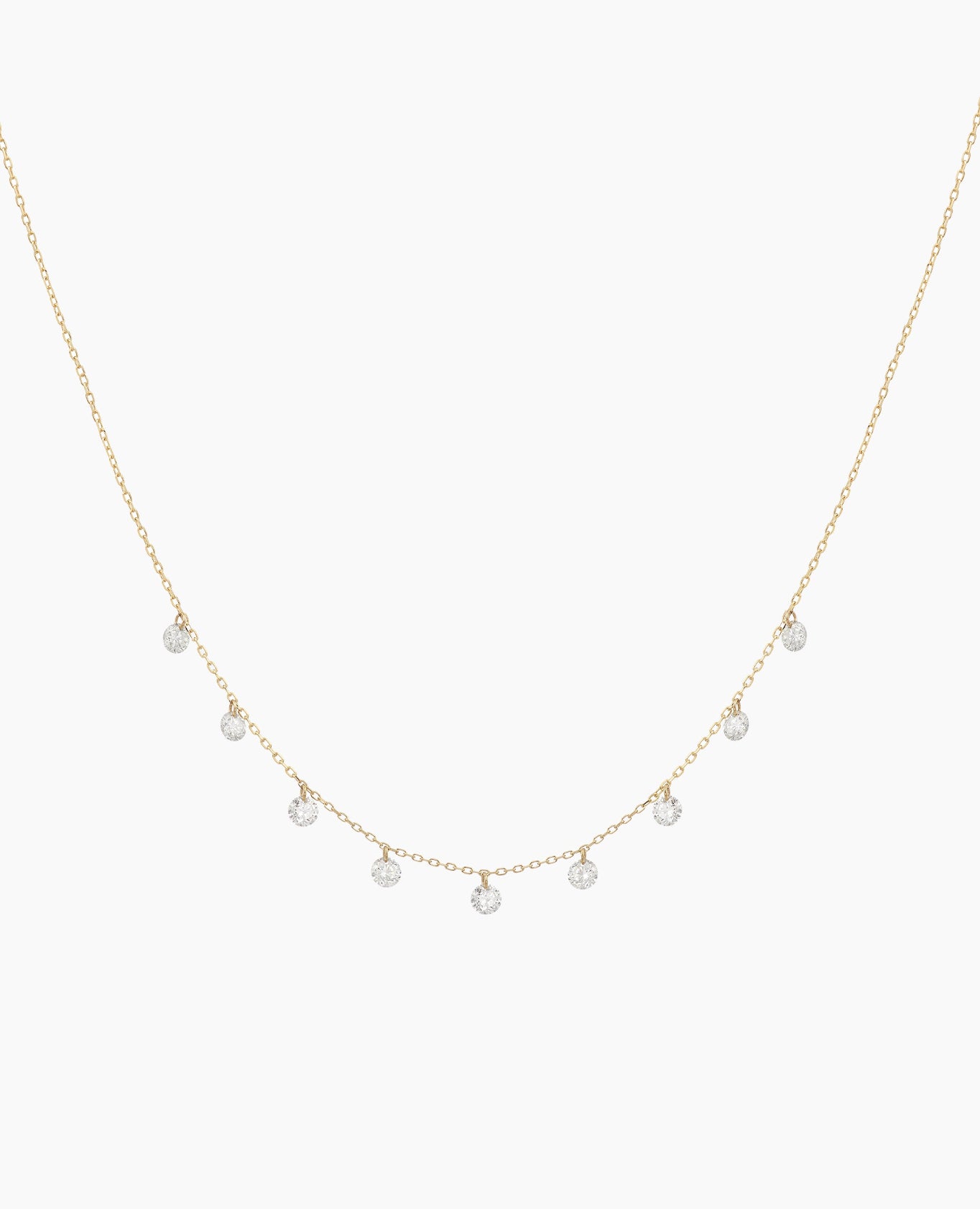 Collier Danaé 9 diamants