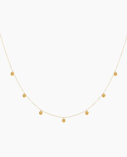 Collier 7 Citrines