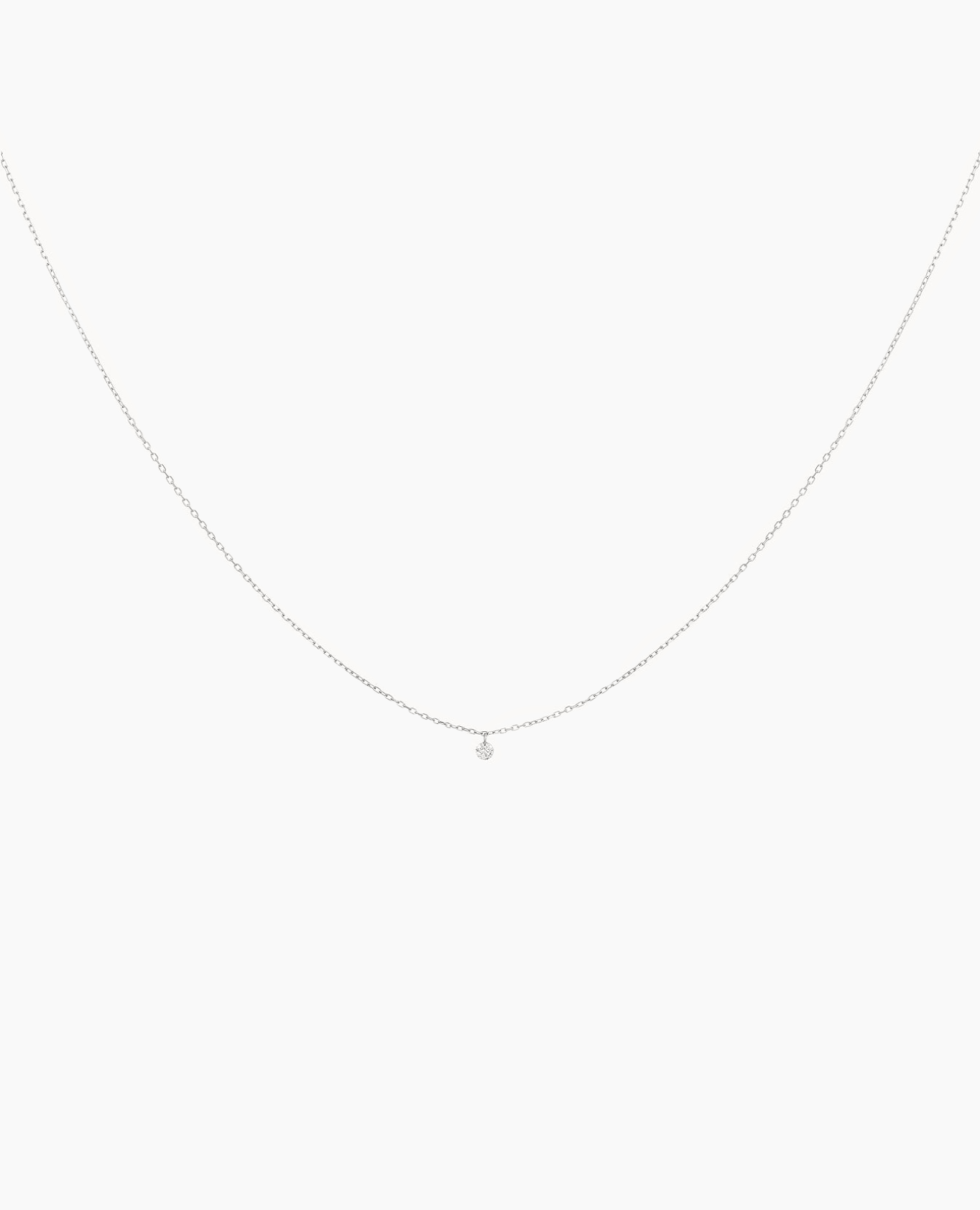 Collier or jaune 18 carats avec diamant – Bijou intemporel et raffiné