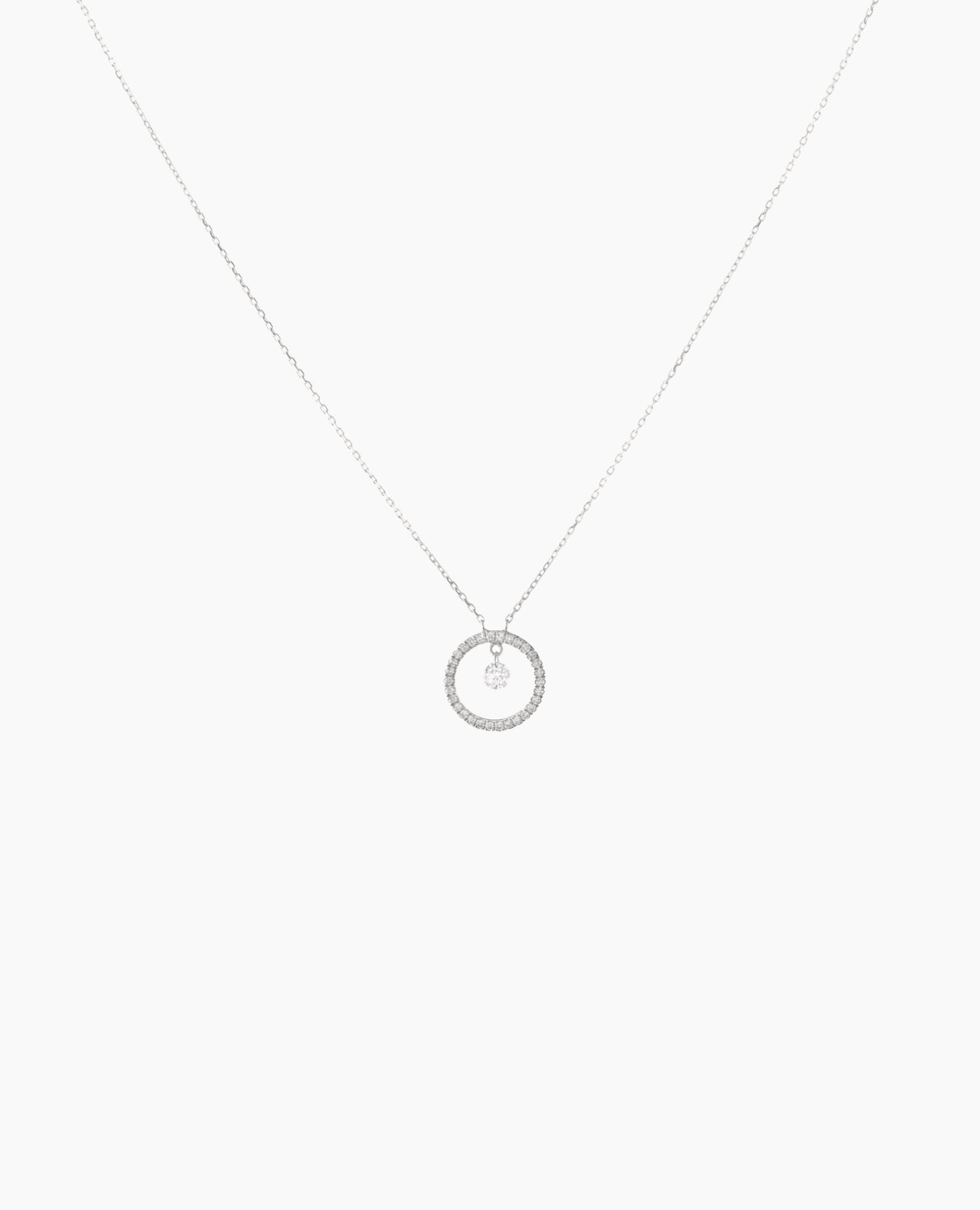 Collier Comic Strip pavé diamants