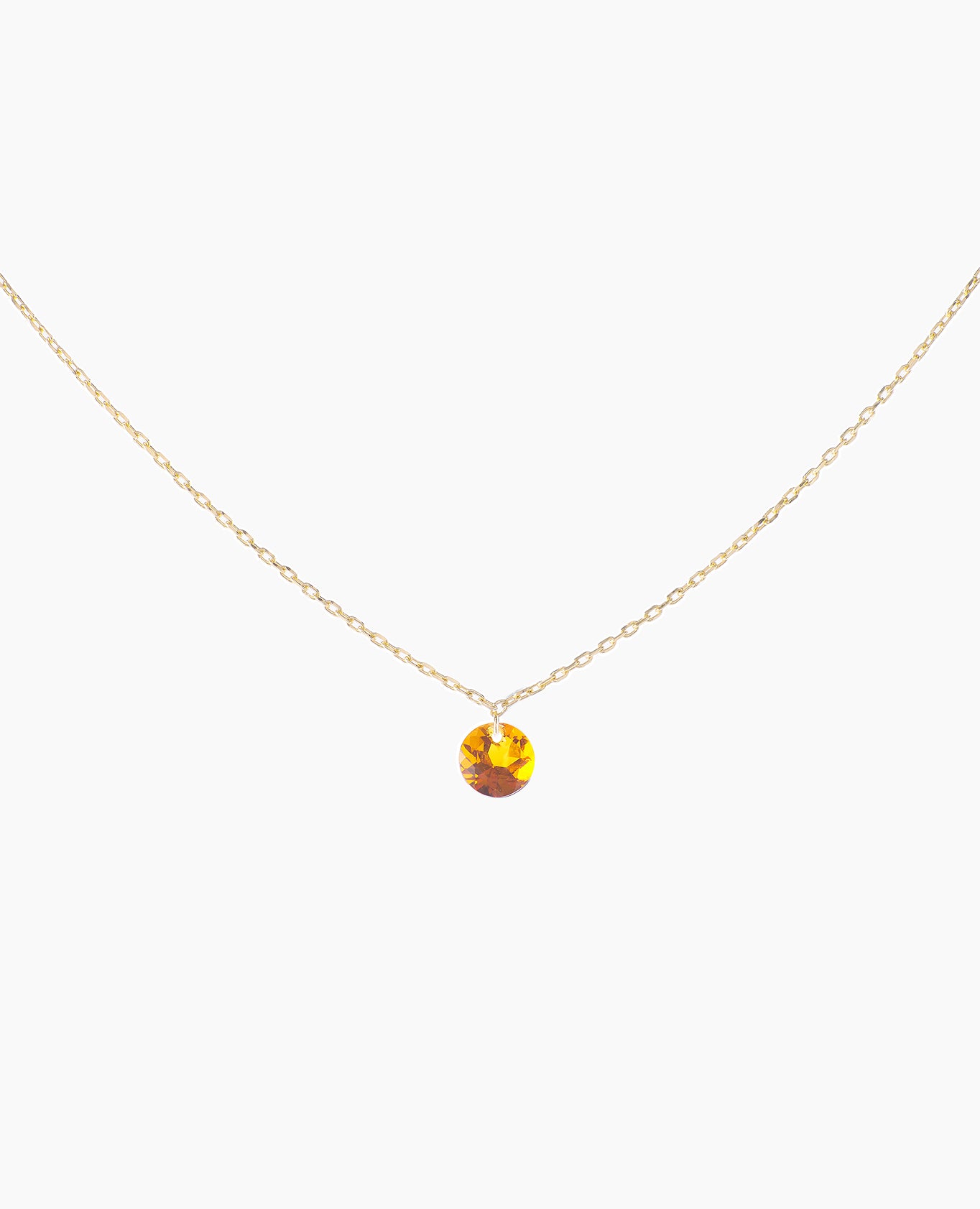 Collier Citrine