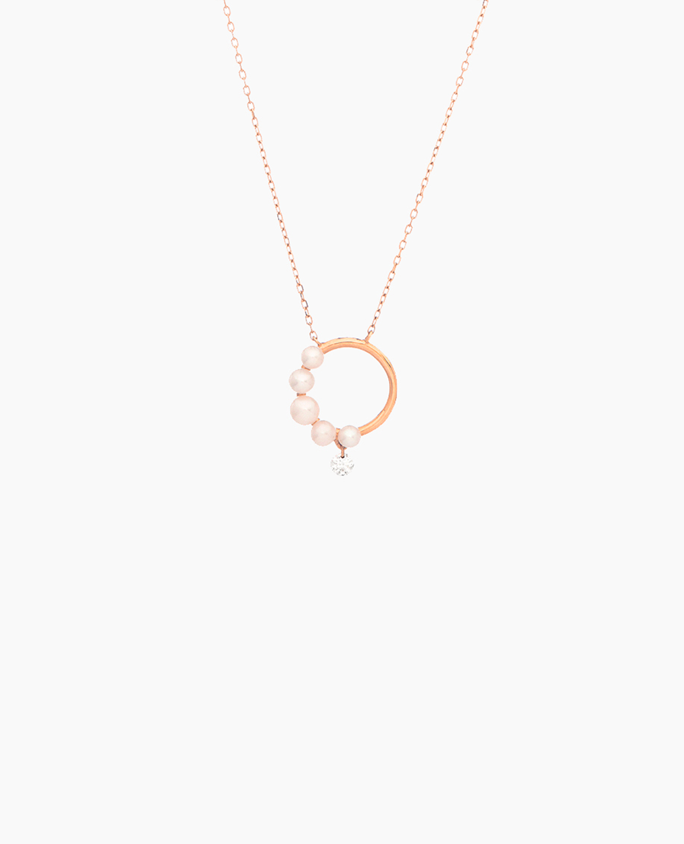 Half beaded Aphrodite necklace