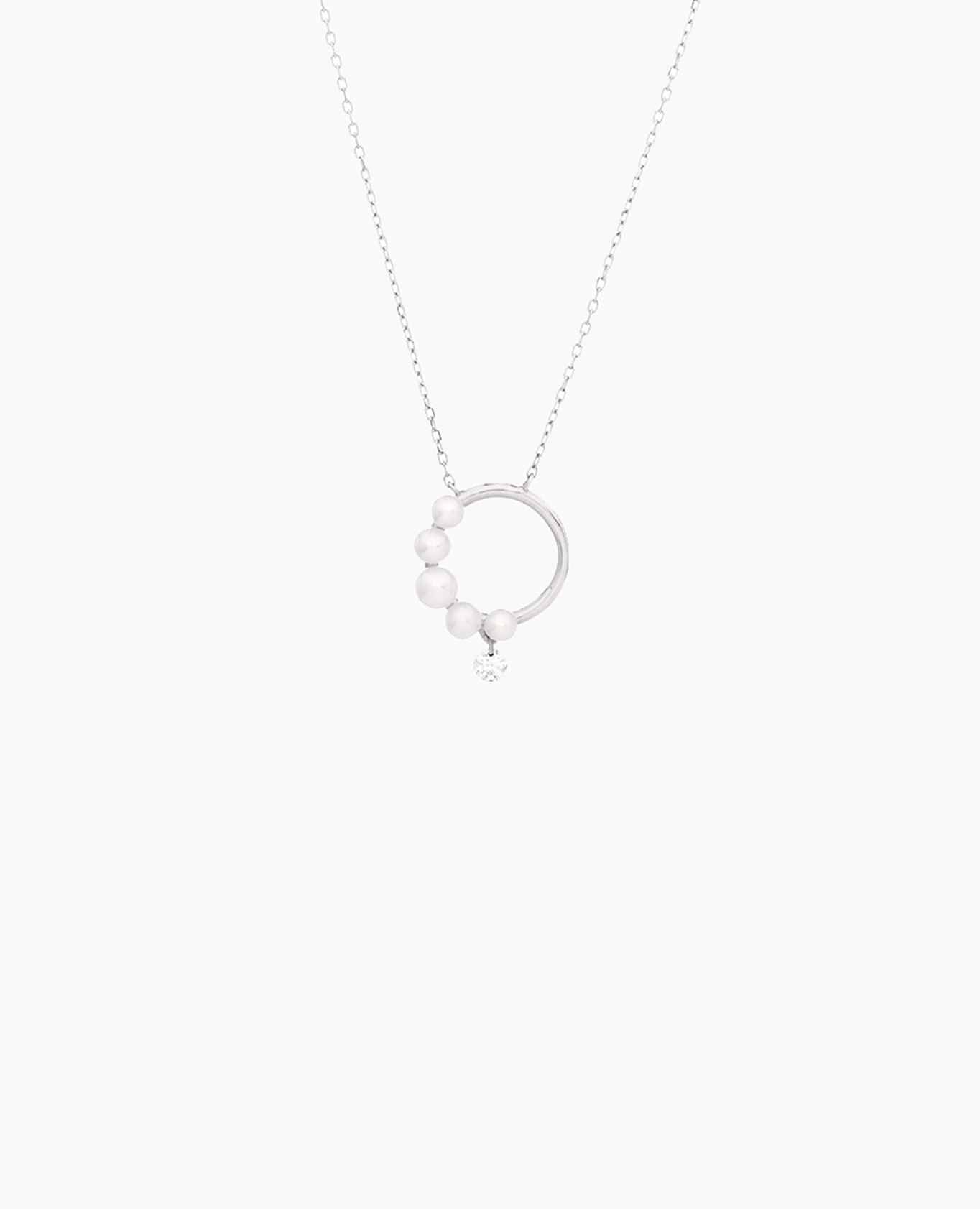 Collier Aphrodite demi perlée