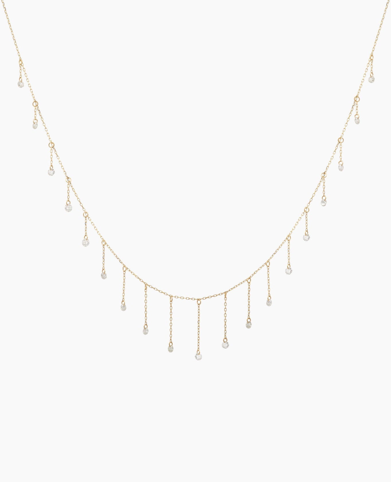 Collier La foule dix-neuf diamants