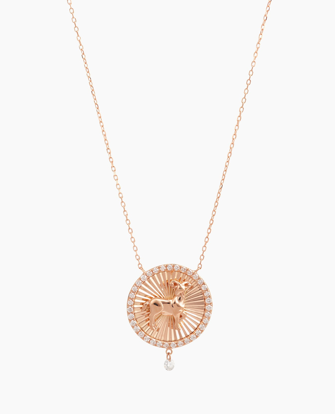 Collier Céleste Médaillon Bélier