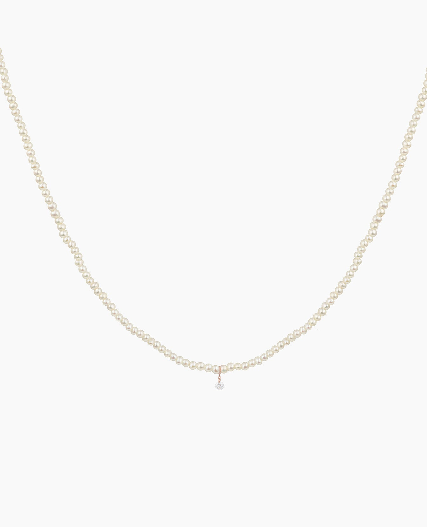 Collier Aphrodite avec un diamant