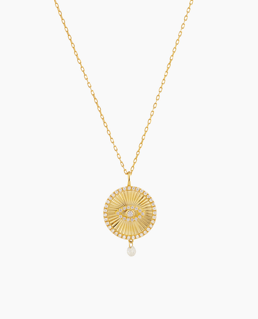 Collier Porte Bonheur Œil