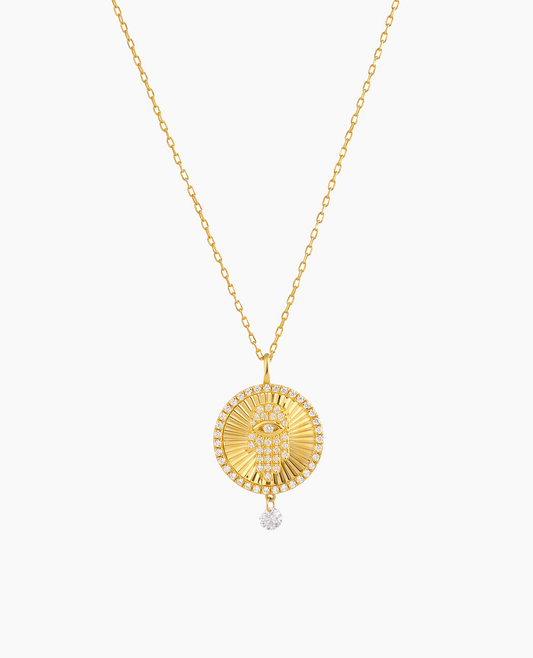 Collier Porte Bonheur Main Fatma