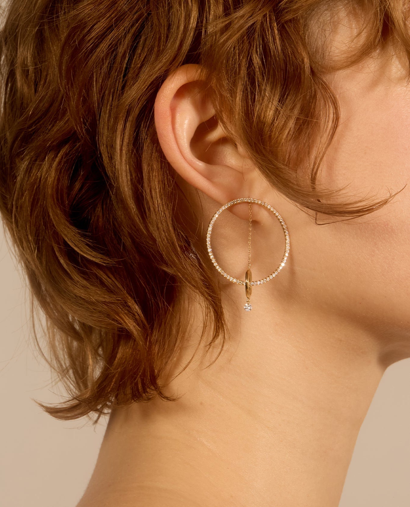 Boucle d'oreille Hélios