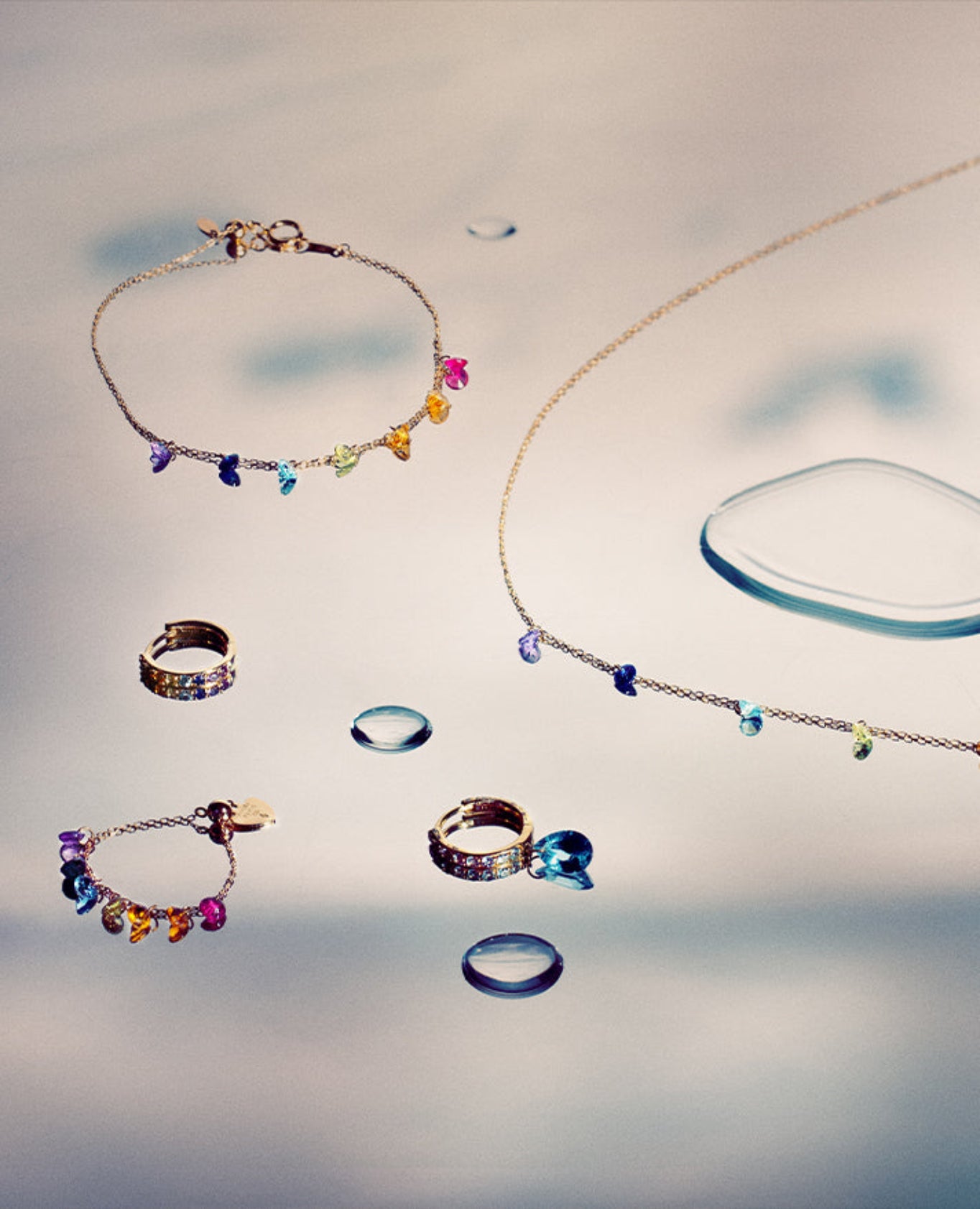 Piercing anneau Chakras Citrine