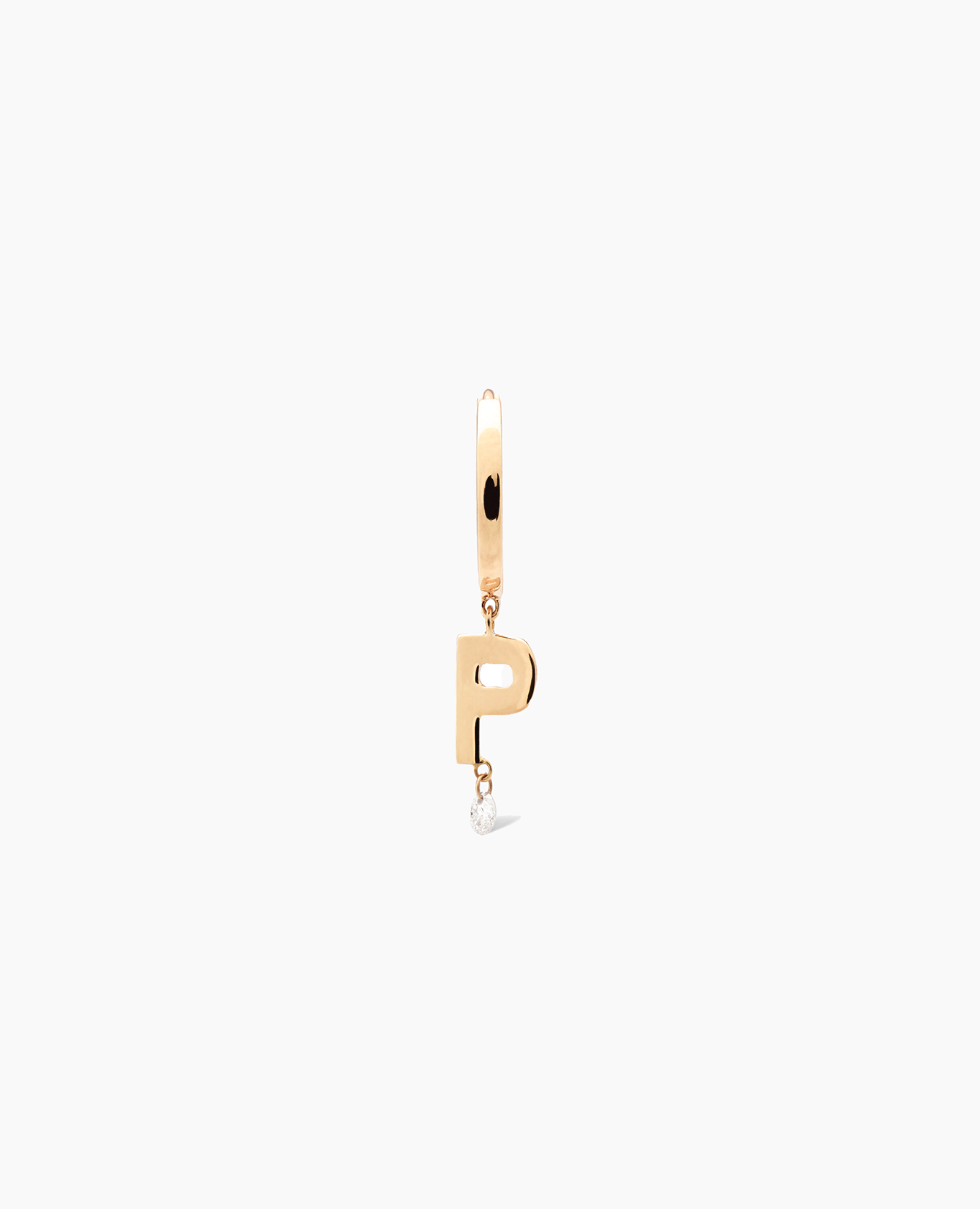 Piercing Alphabet un diamant