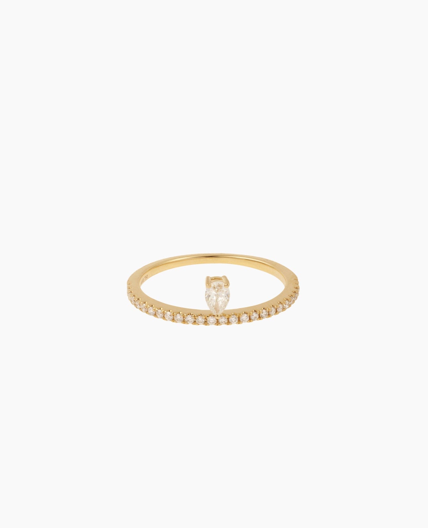 Bague Héra un diamant Jaune