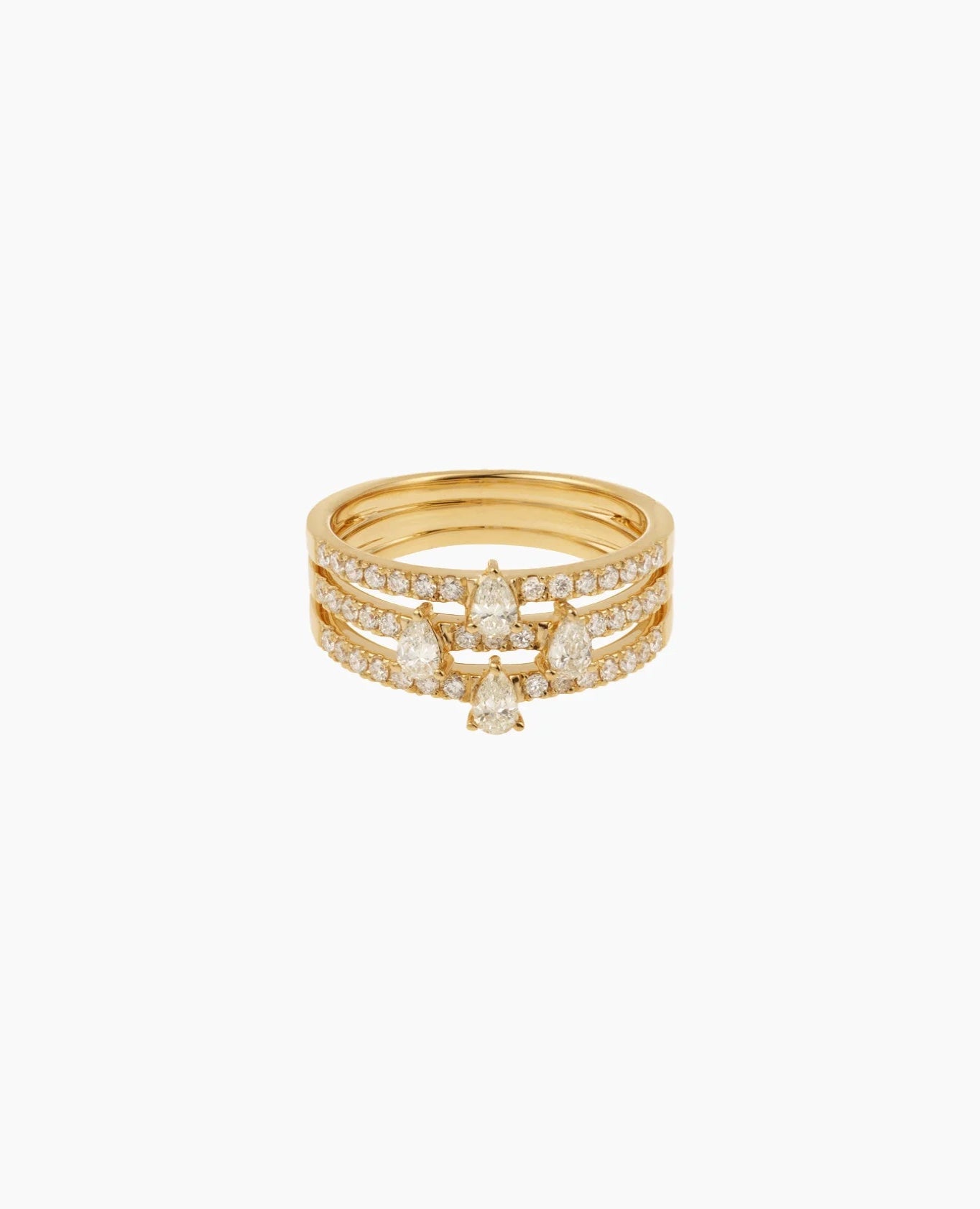 Bague Héra quatuor