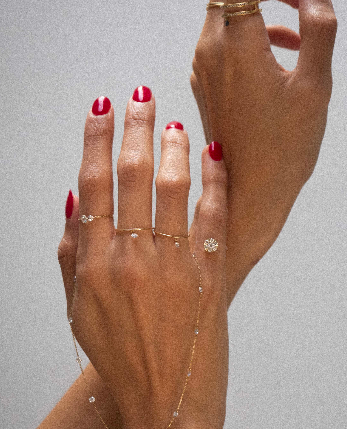 Bague anneau or jaune 18k avec diamant – Bijoux de créateur Persée Paris