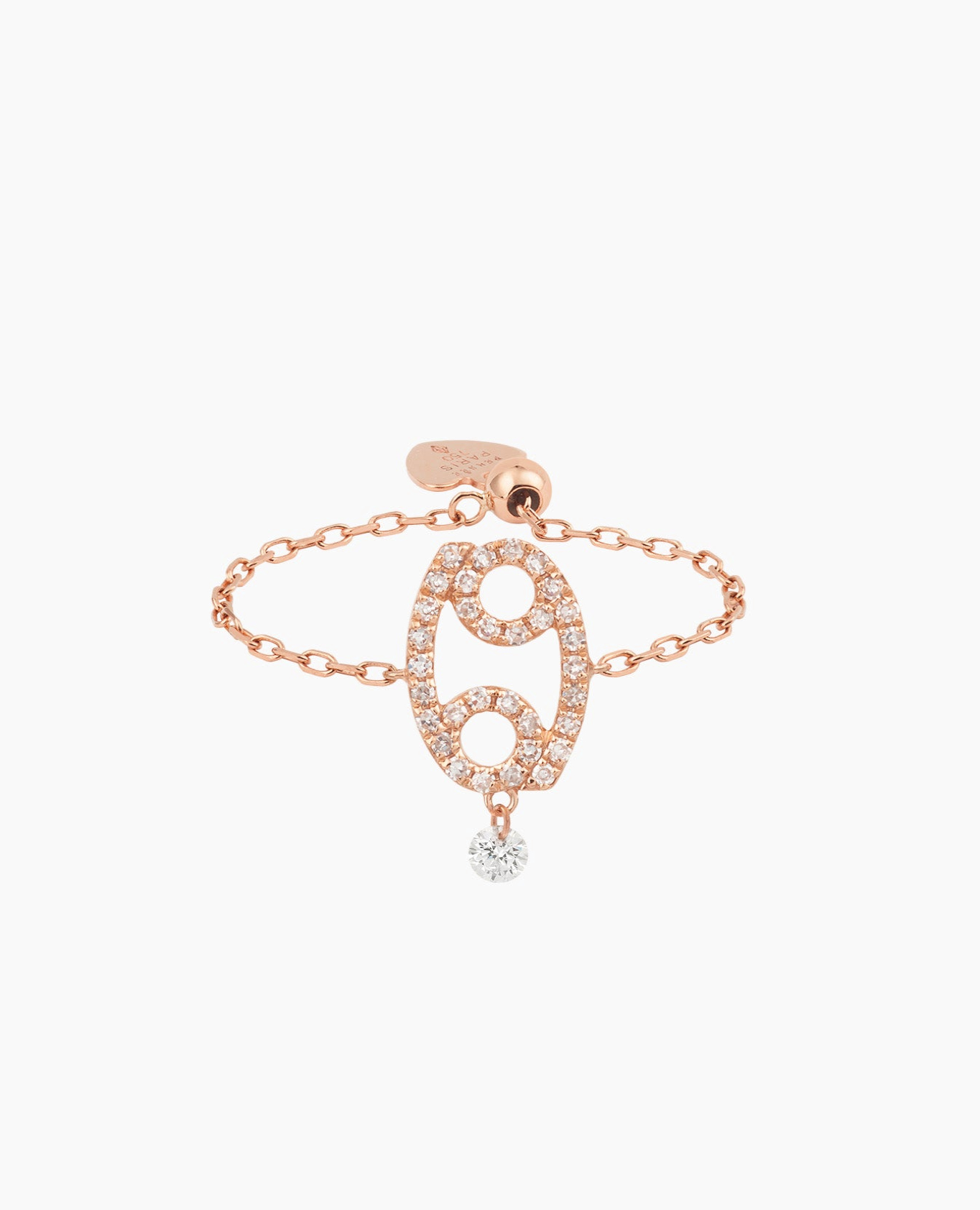 Bague Céleste signe Cancer