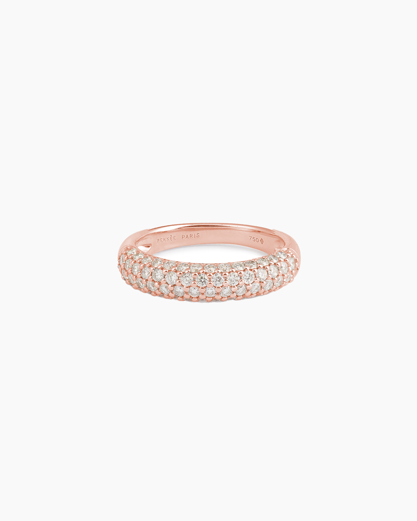 Paved wedding ring