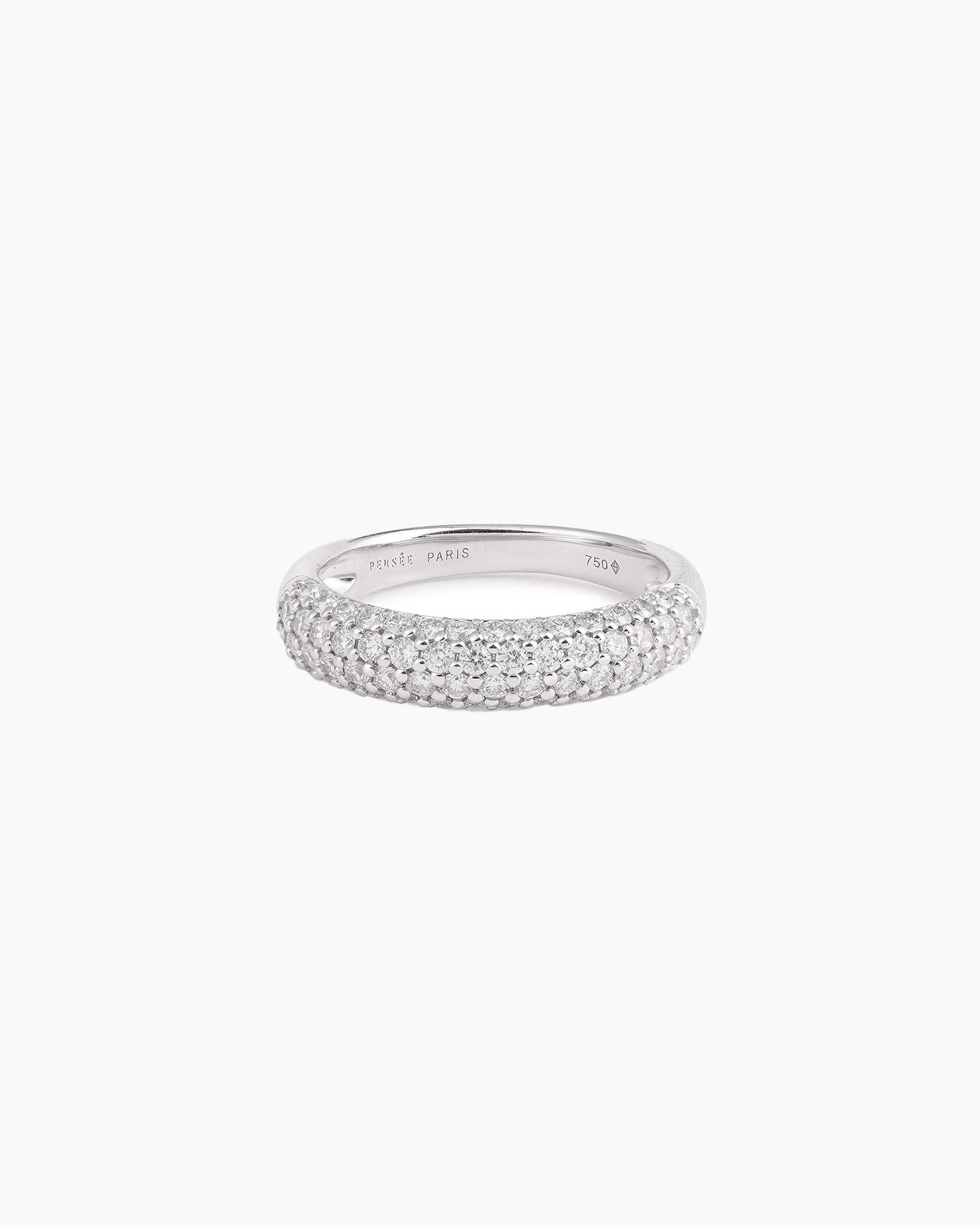 Paved wedding ring