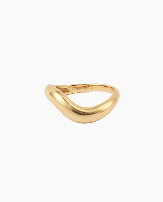 Bague Dome Wave