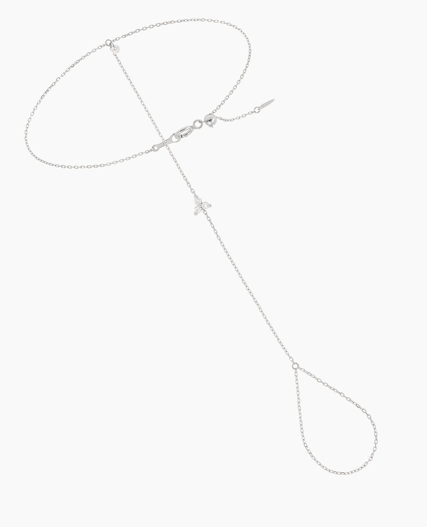 Selene Triangle Hand Bracelet