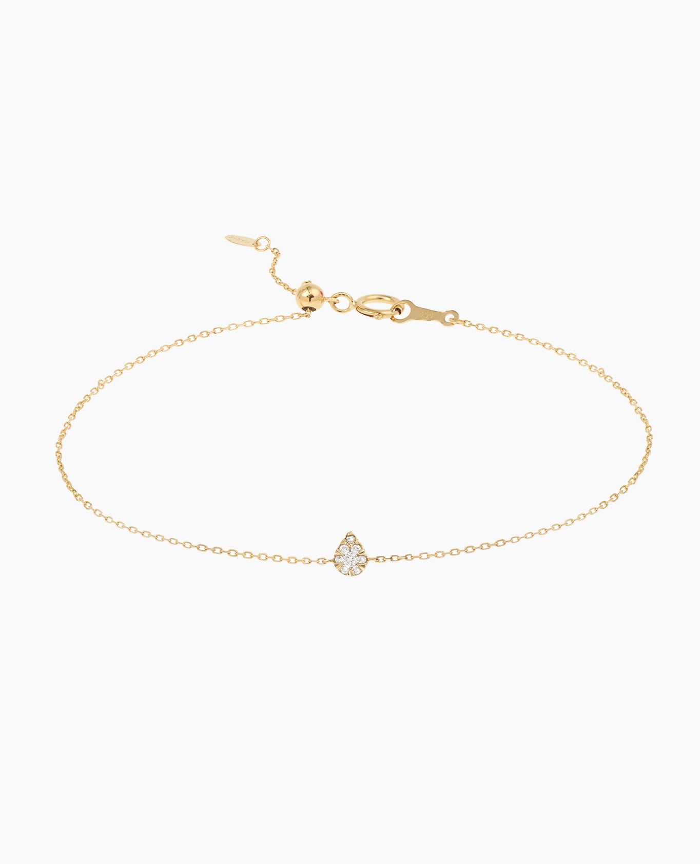 Bracelet Floating Poire Jaune